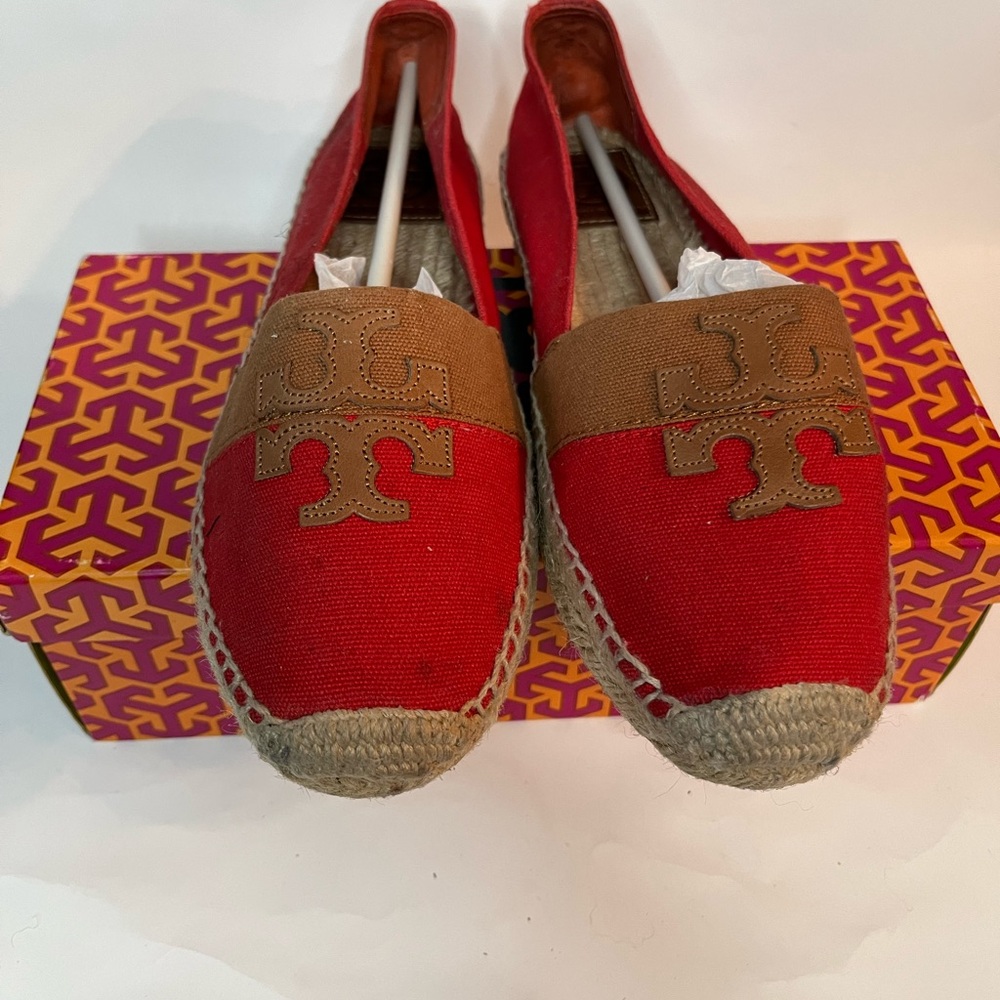 Tory Burch Western Flat Espadrilles